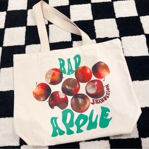 Rare JW Anderson canvas tote bag